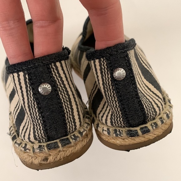 G.H. Bass Canvas Striped Jute Jenna Flats - Picture 6 of 12